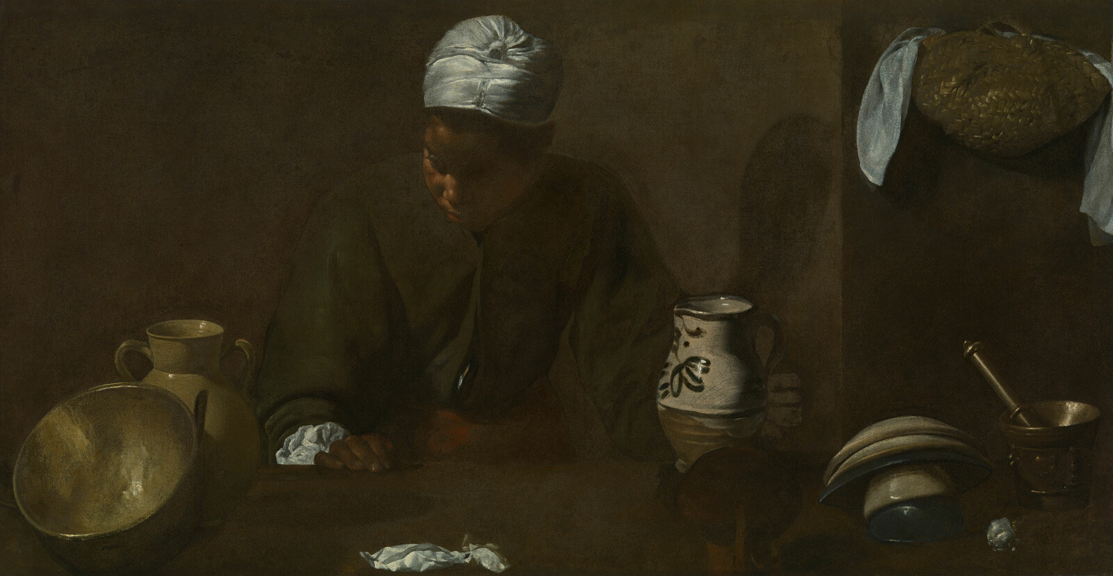 Kuchyňský výjev, Diego Velázquez