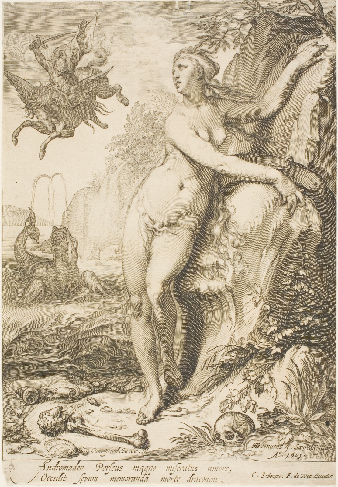 Andromeda, Jan Saenredam