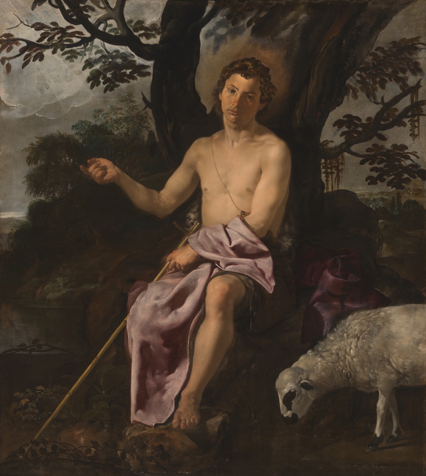Svatý Jan Křtitel na poušti, Diego Velázquez