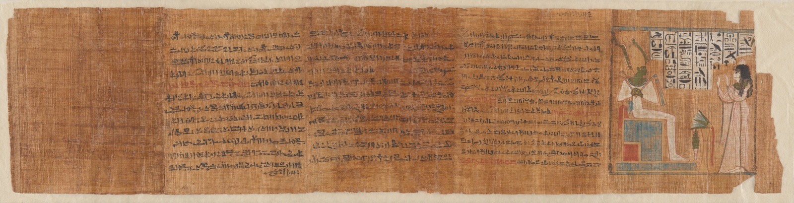 Pohřební papyrus Tayuhenutmut, neznámý egyptský autor
