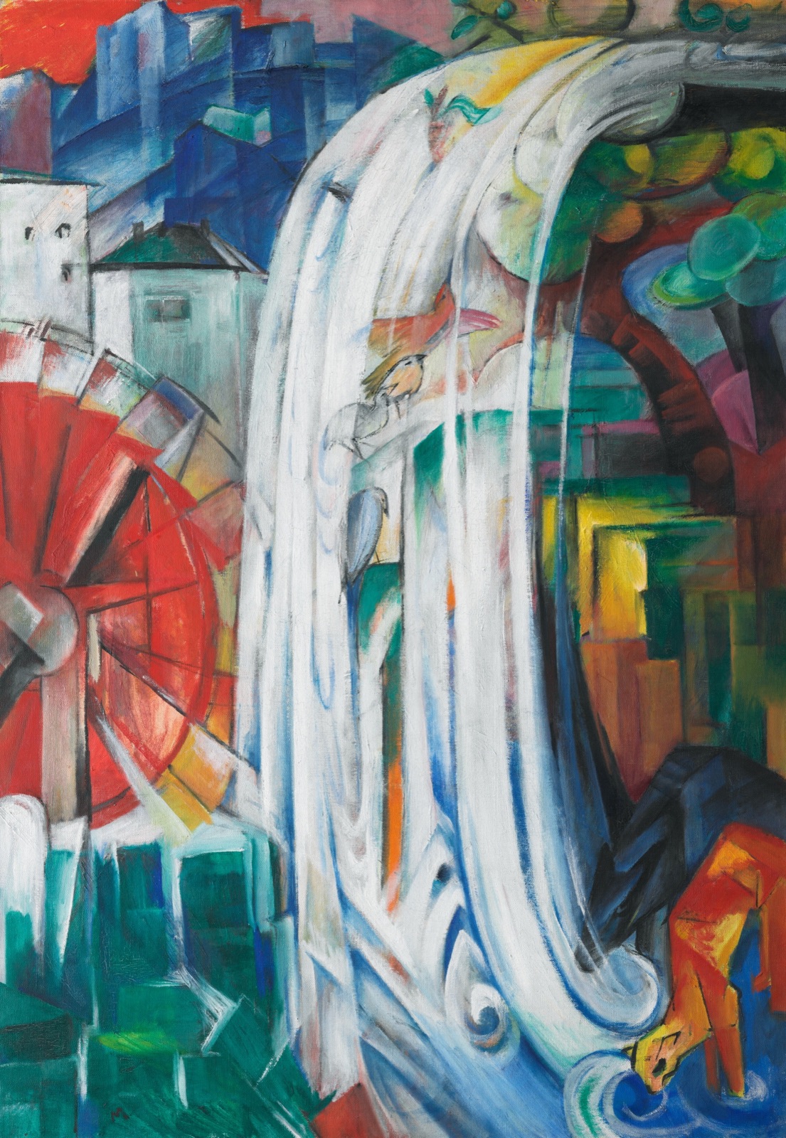 Začarovaný mlýn, Franz Marc