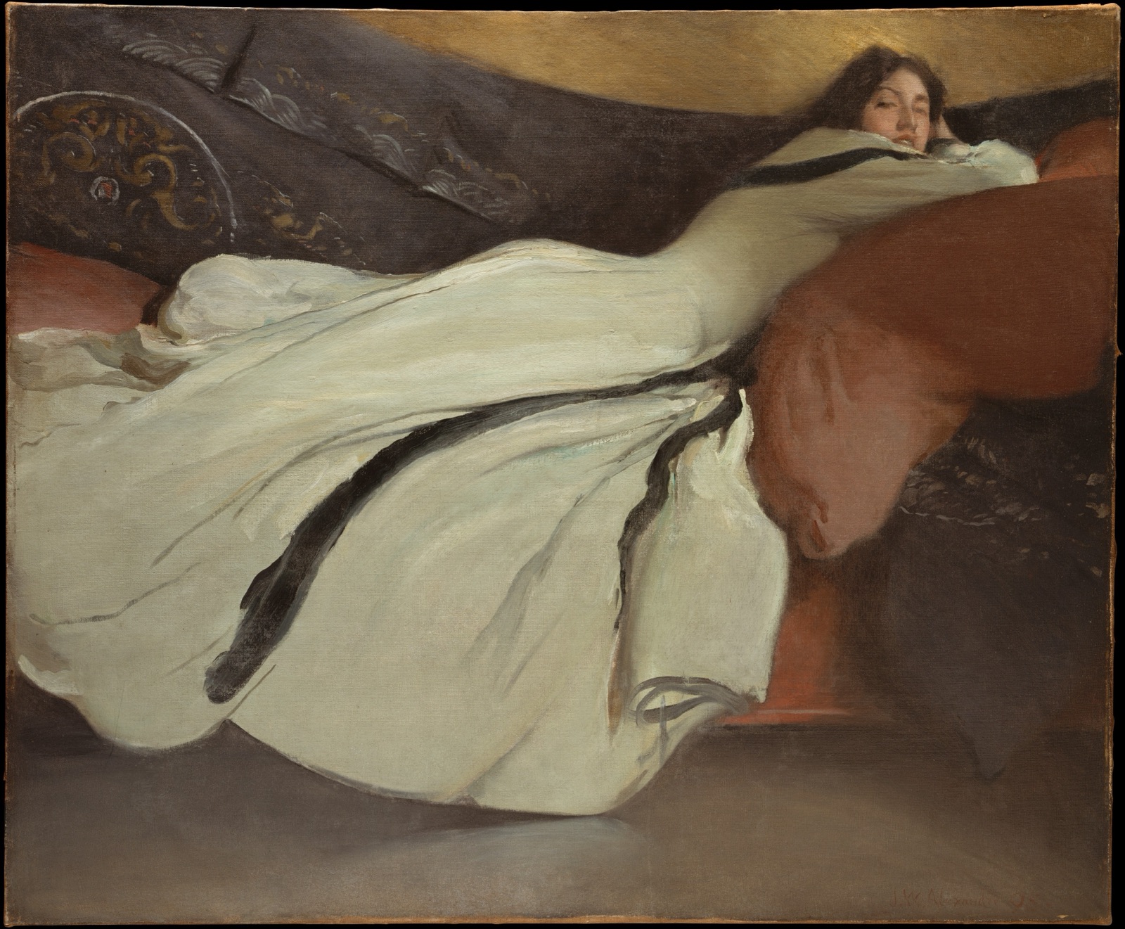Odpočinek, John White Alexander