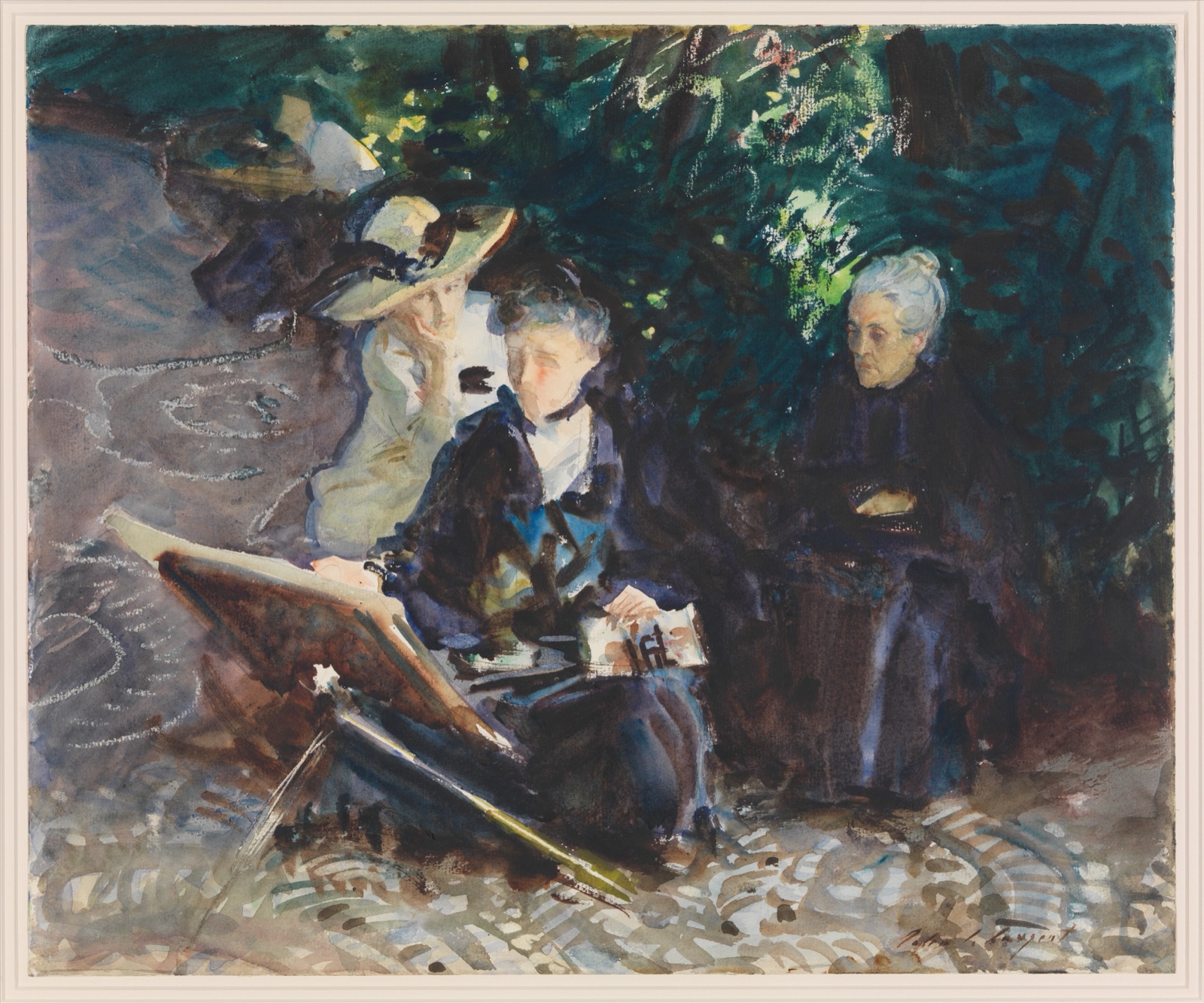 V Generalife, John Singer Sargent