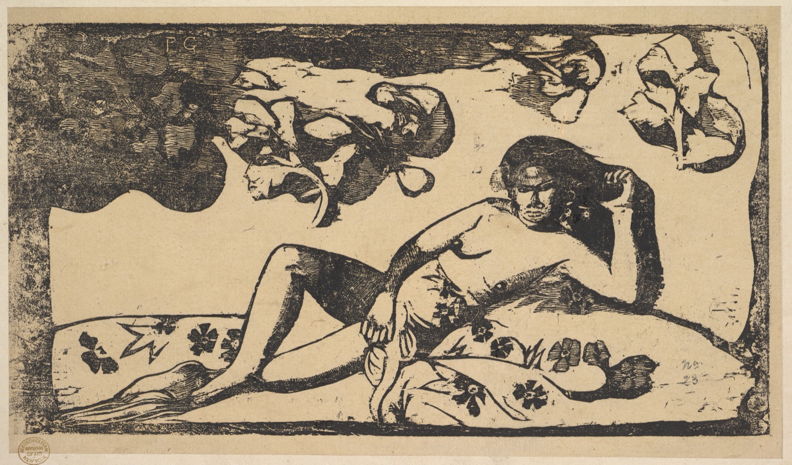 Královna krásy – Malátná, Paul Gauguin