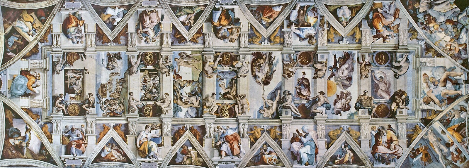 Strop Sixtinské kaple, Michelangelo Buonarroti
