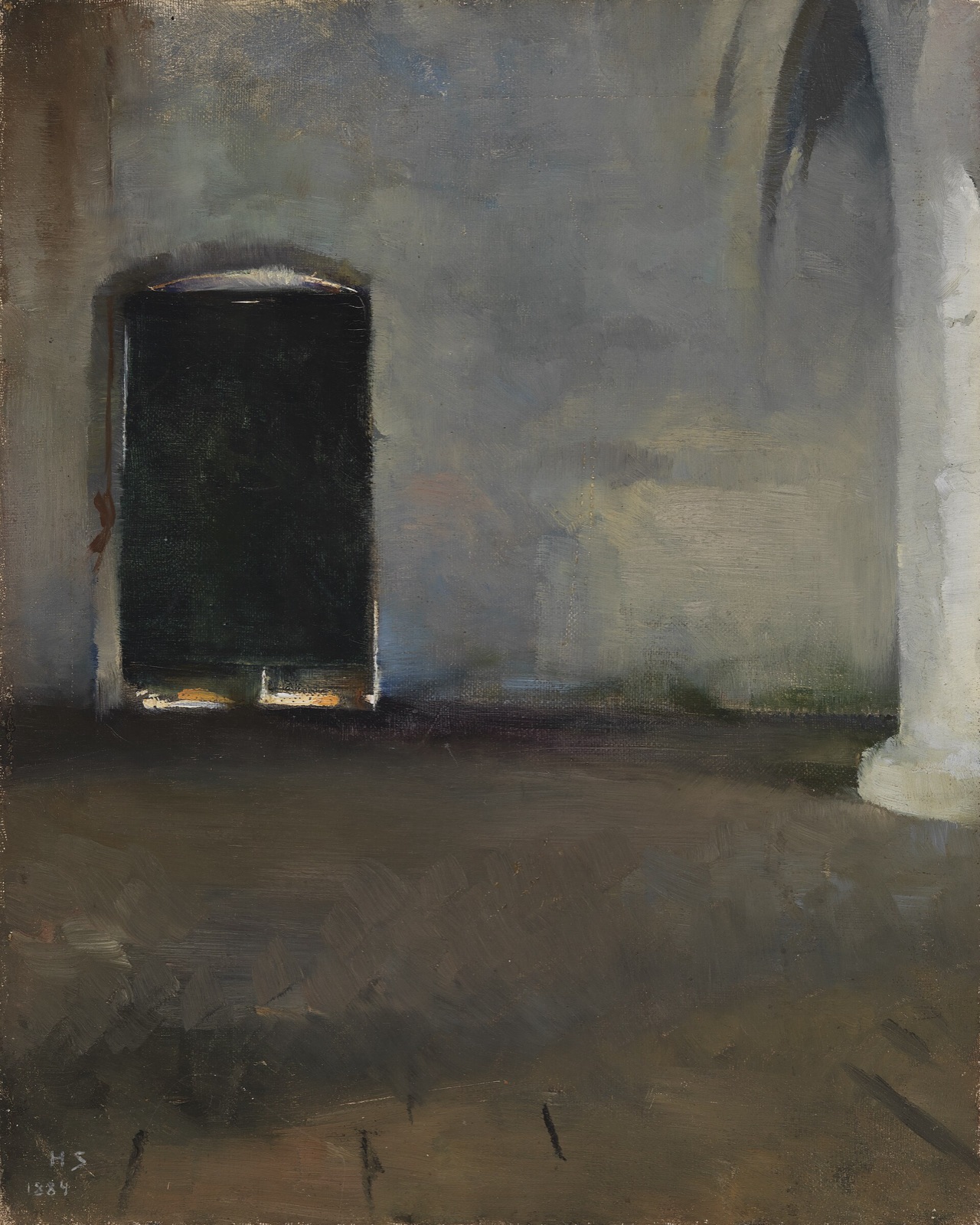 Dveře, Helene Schjerfbeck