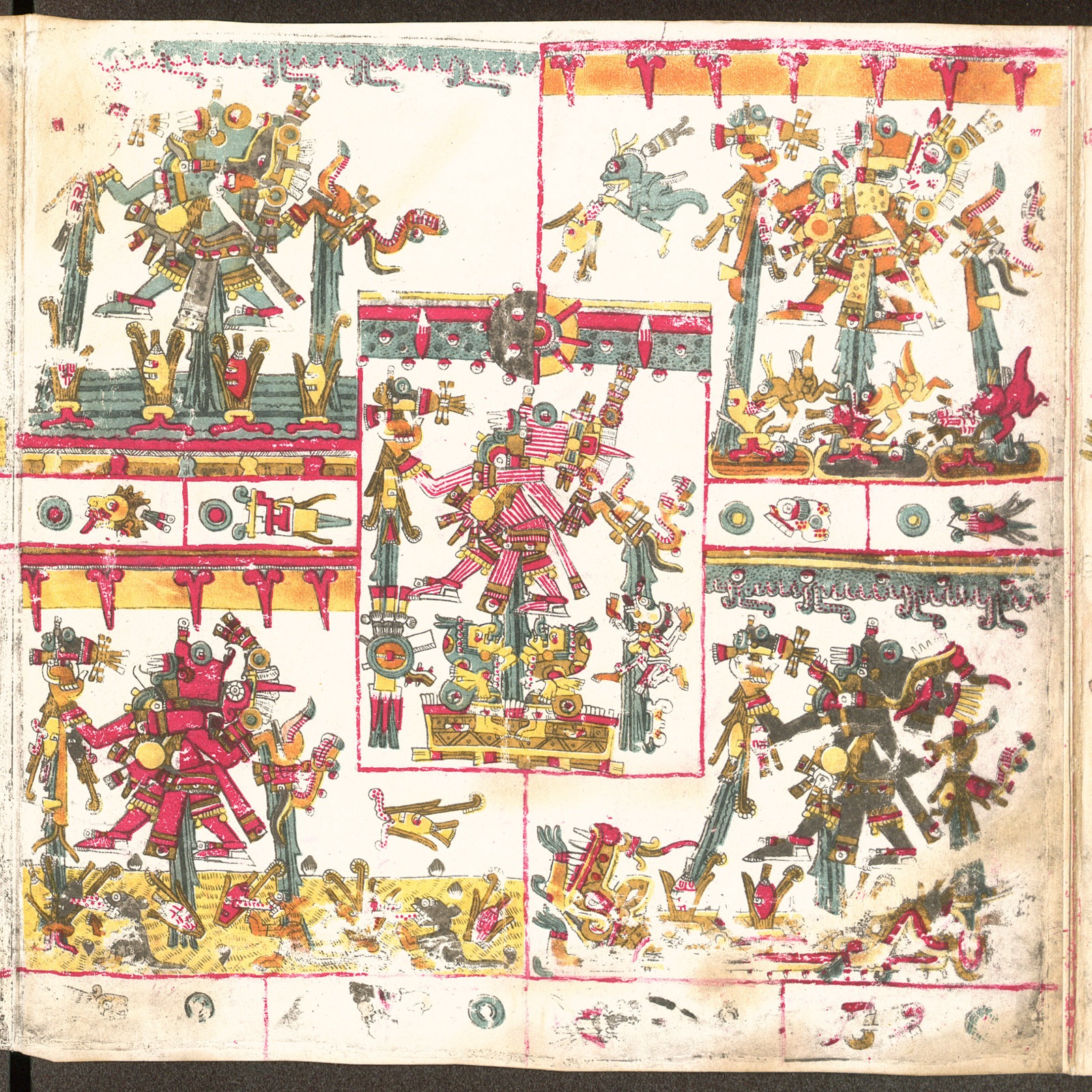 Kodex Borgia, strana 27