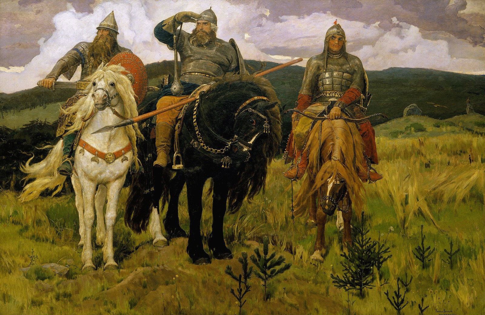 Bohatýři, Viktor Vasněcov
