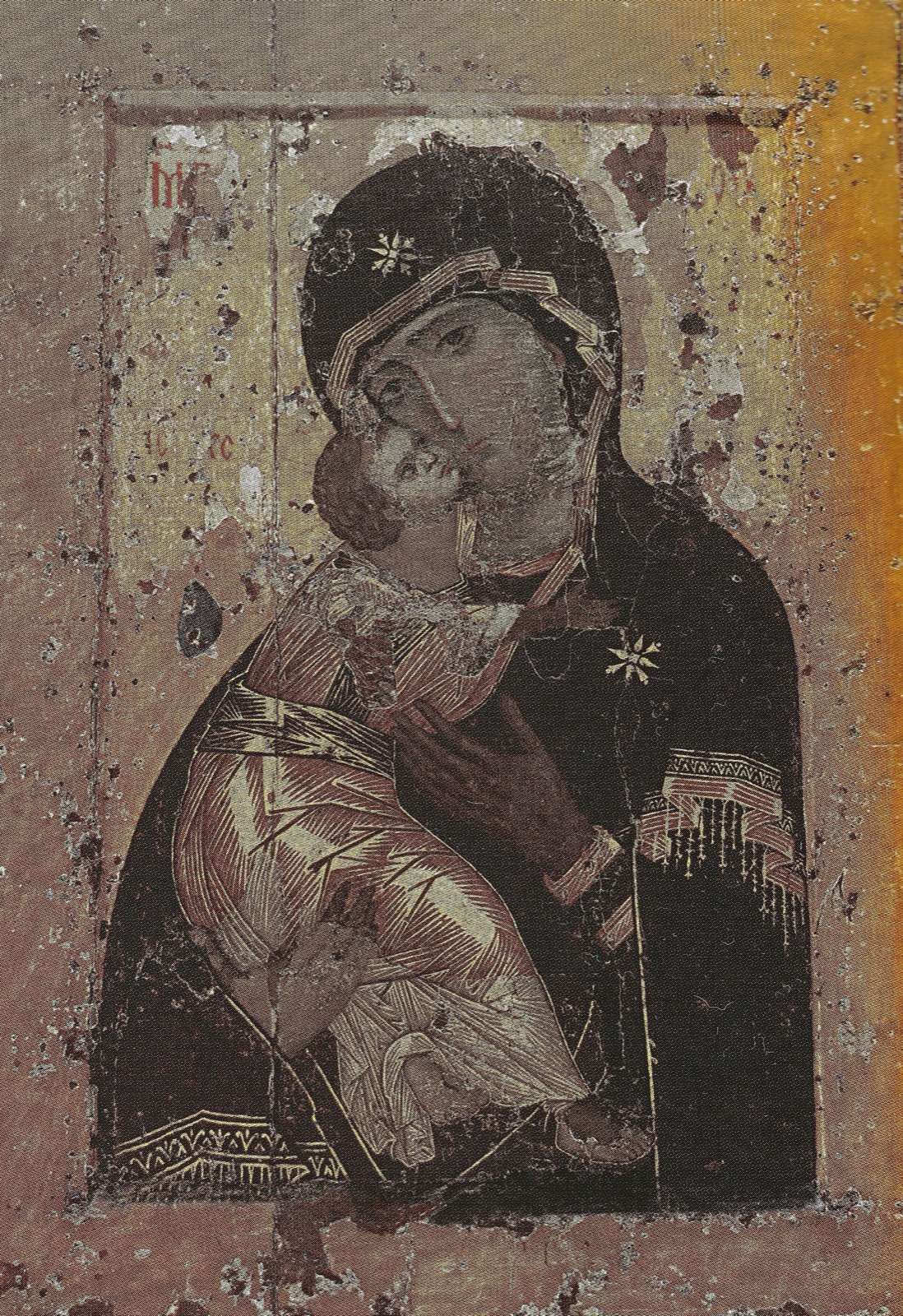 Vladimirská Bohorodice, neznámý cařihradský malíř