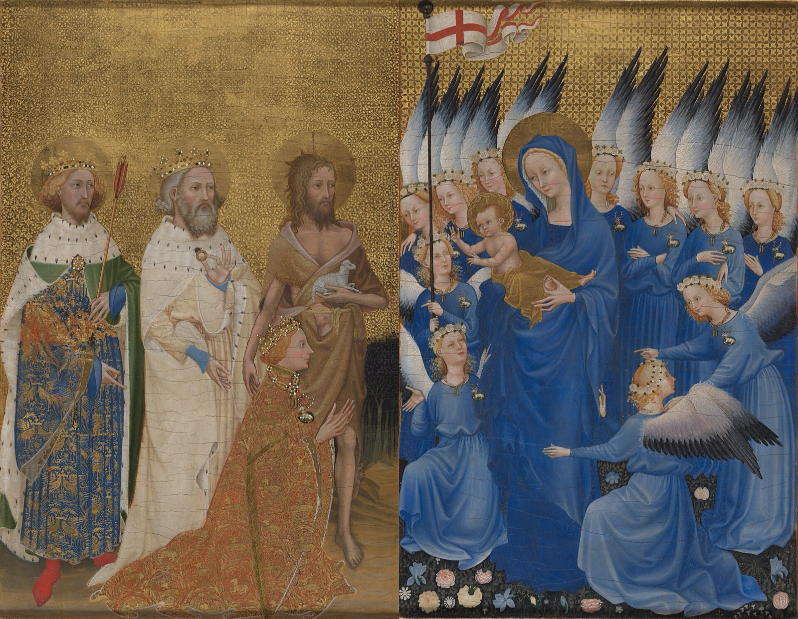 Wiltonský diptych, neznámý autor
