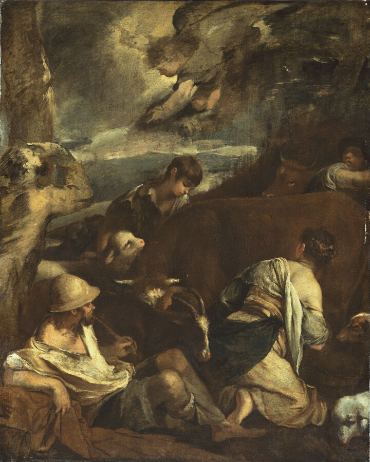 Zvěstování pastýřům, After Jacopo Bassano