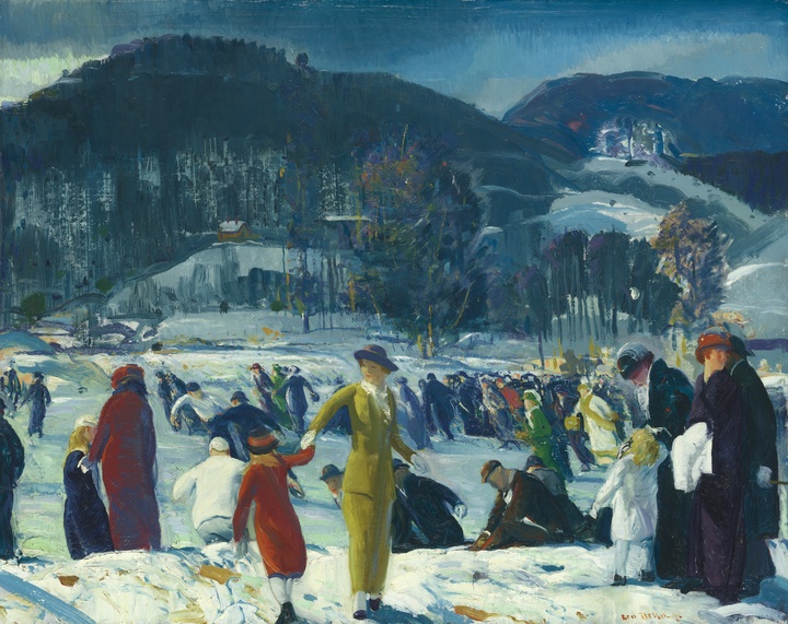Láska k zimě, George Wesley Bellows