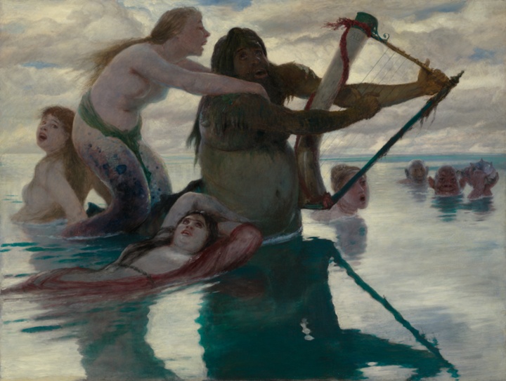 V moři, Arnold Böcklin