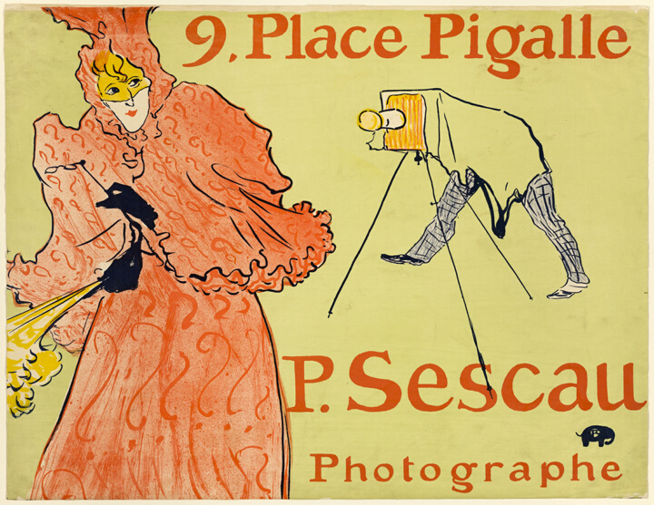 Fotograf Sescau, Henri de Toulouse-Lautrec