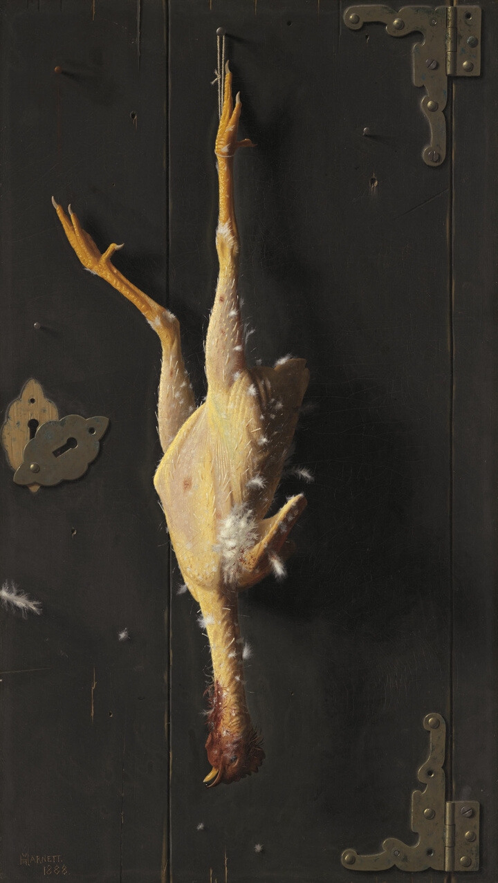 K nedělnímu obědu, William Michael Harnett