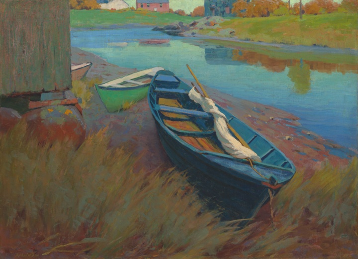 Lodě v klidu, Arthur Wesley Dow