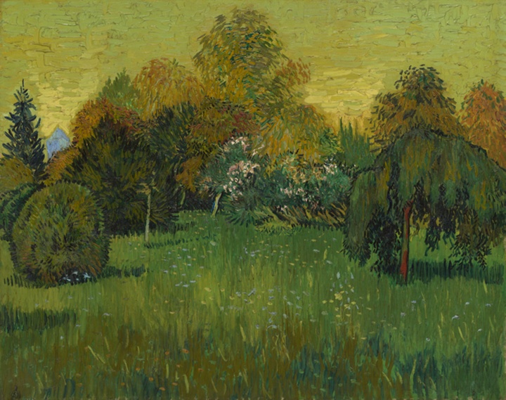 Básníkova zahrada, Vincent van Gogh