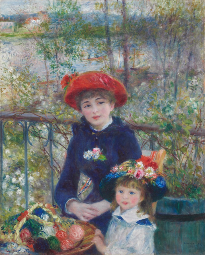 Dvě sestry (Na terase), Pierre-Auguste Renoir