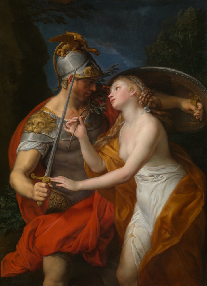 Alegorie míru a války, Pompeo Girolamo Batoni