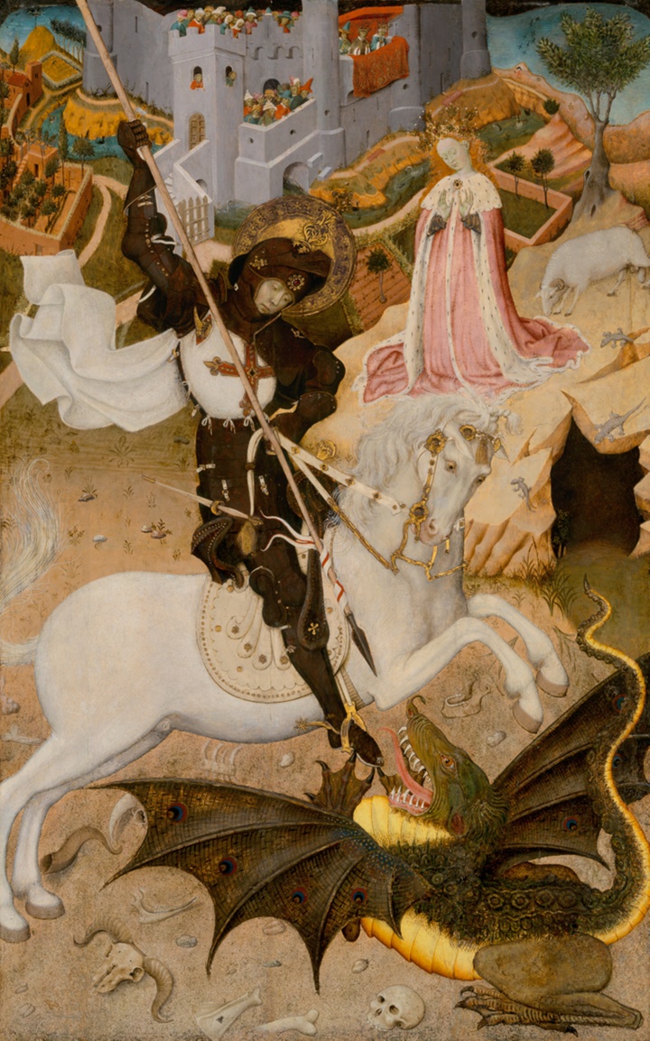Svatý Jiří a drak, Bernat Martorell