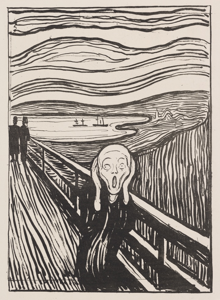 Výkřik, Edvard Munch