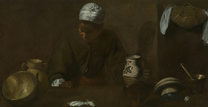 Kuchyňský výjev, Diego Velázquez