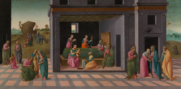Výjevy ze života svatého Jana Křtitele, Bartolomeo di Giovanni