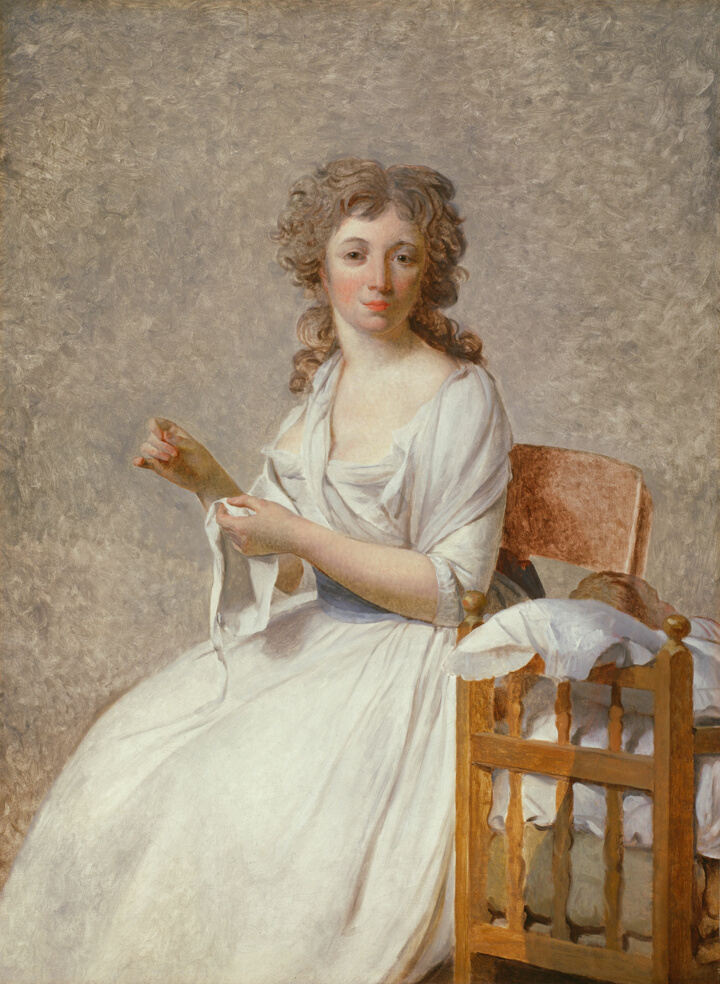 Madame de Pastoret a její syn, Jacques-Louis David