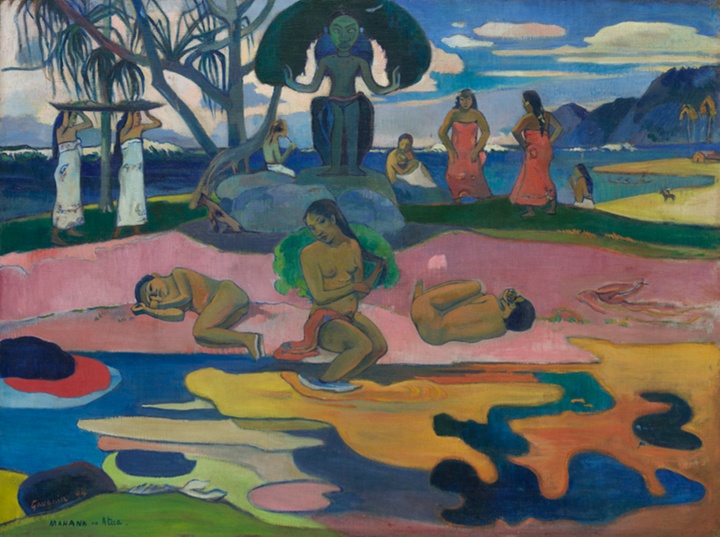 Mahana no atua (Den boha), Paul Gauguin