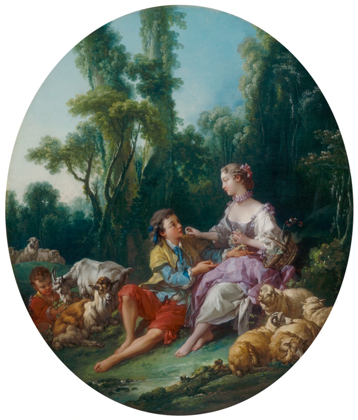 Myslí na hrozny? (Pensent-ils au raisin?), François Boucher