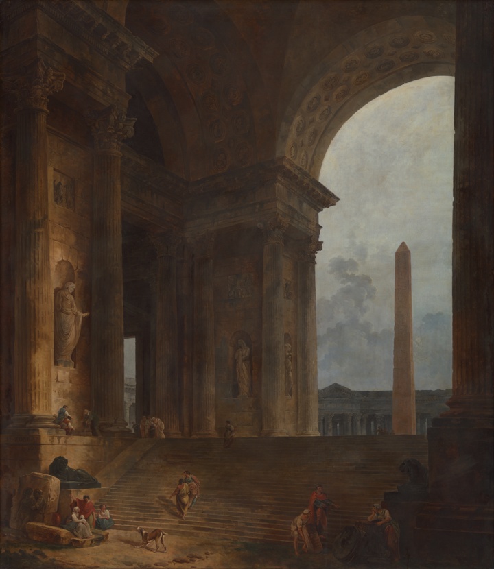 Obelisk, Hubert Robert