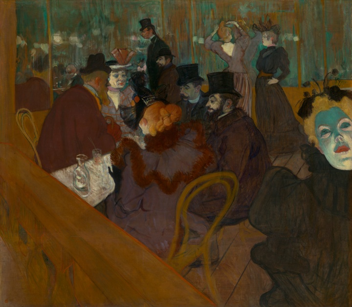 V Moulin Rouge, Henri de Toulouse-Lautrec