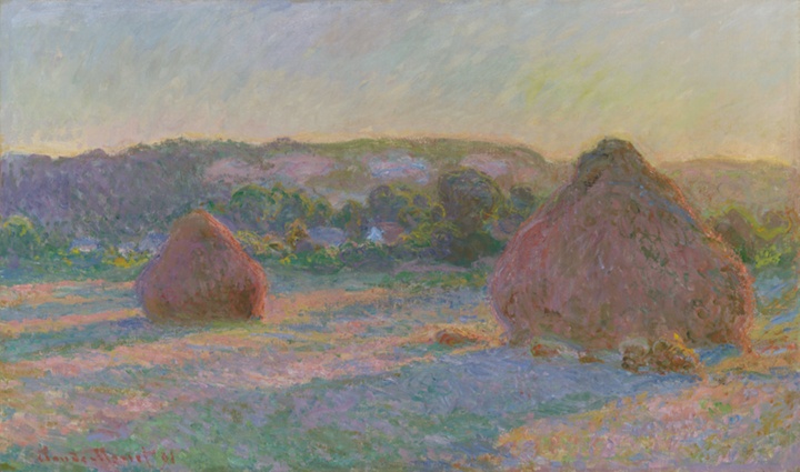 Kupky sena (Konec léta), Claude Monet