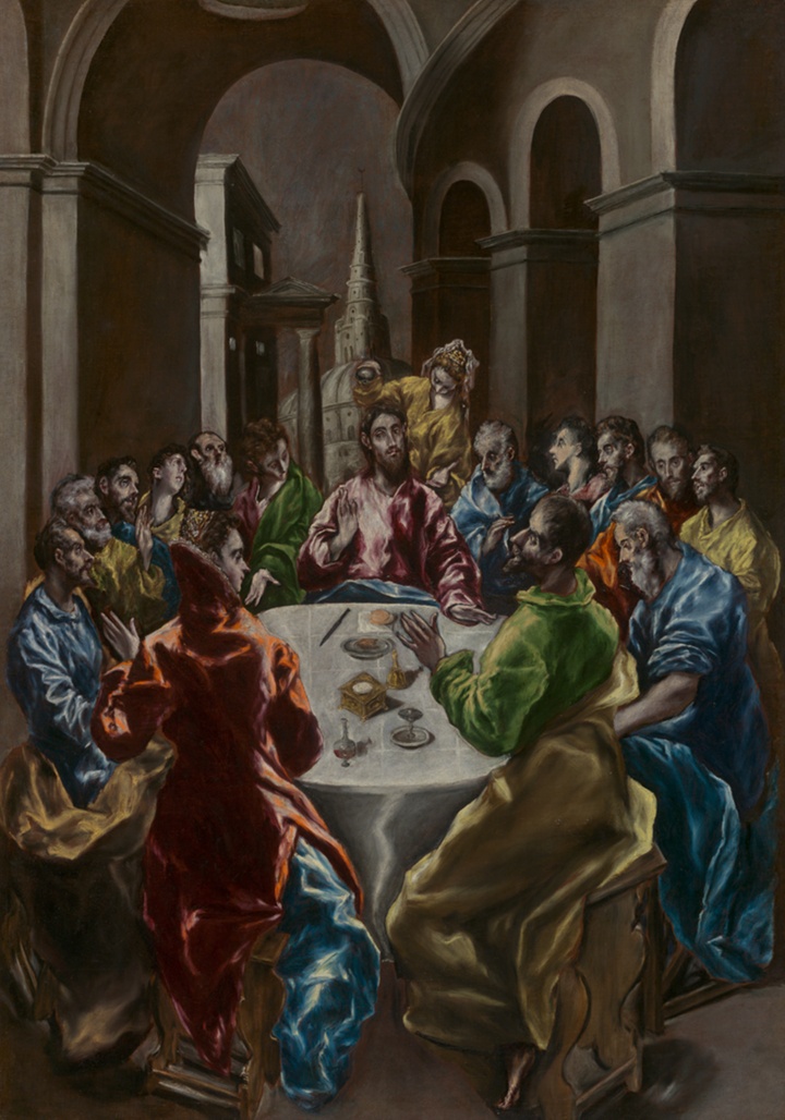 Hostina v domě Šimonově, El Greco (Doménikos Theotokópoulos) and workshop
