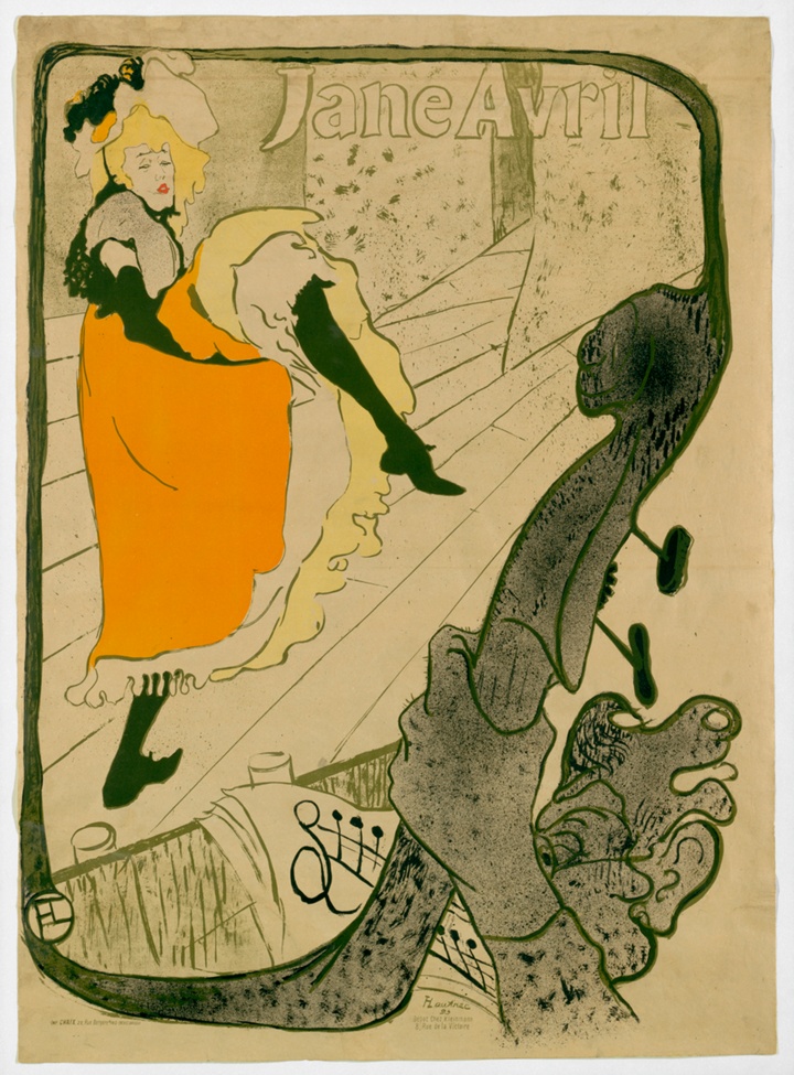 Jane Avril, Henri de Toulouse-Lautrec