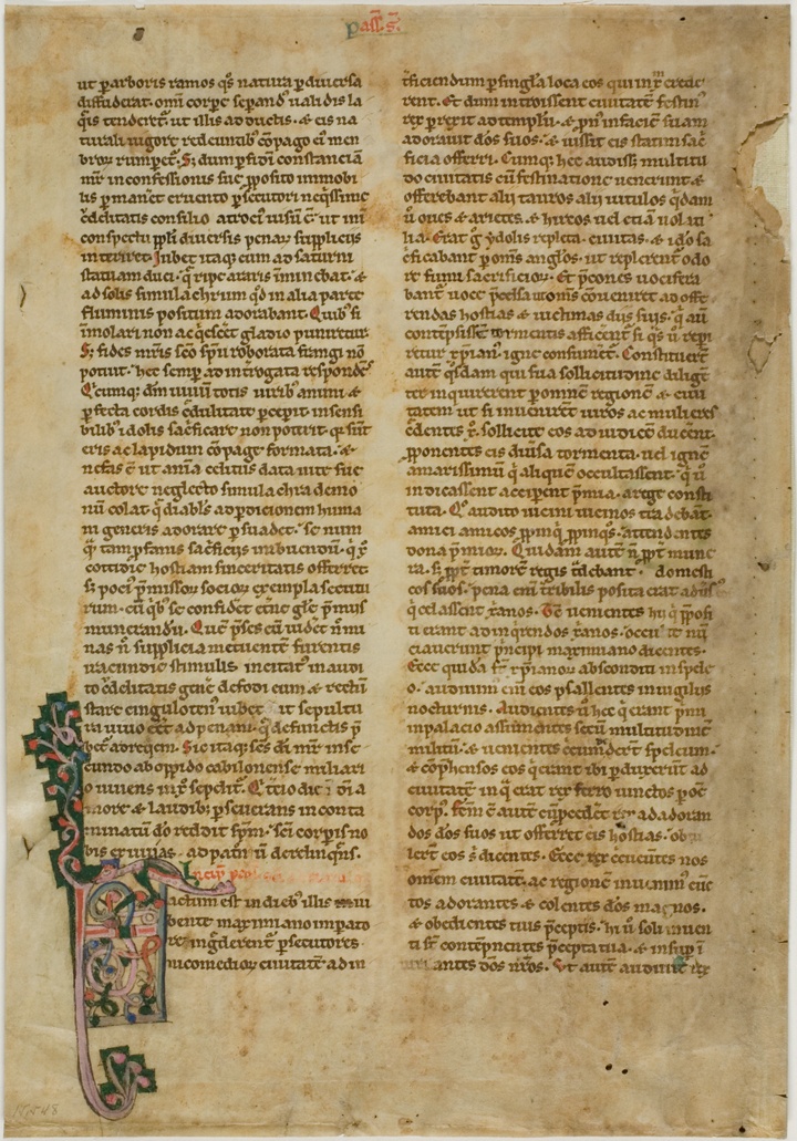 Dvojlisty z Vita Sanctorum neboli Životů svatých, Italian (Tuscany)