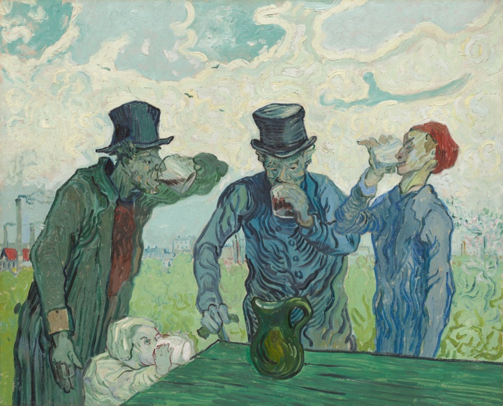Pijáci, Vincent van Gogh