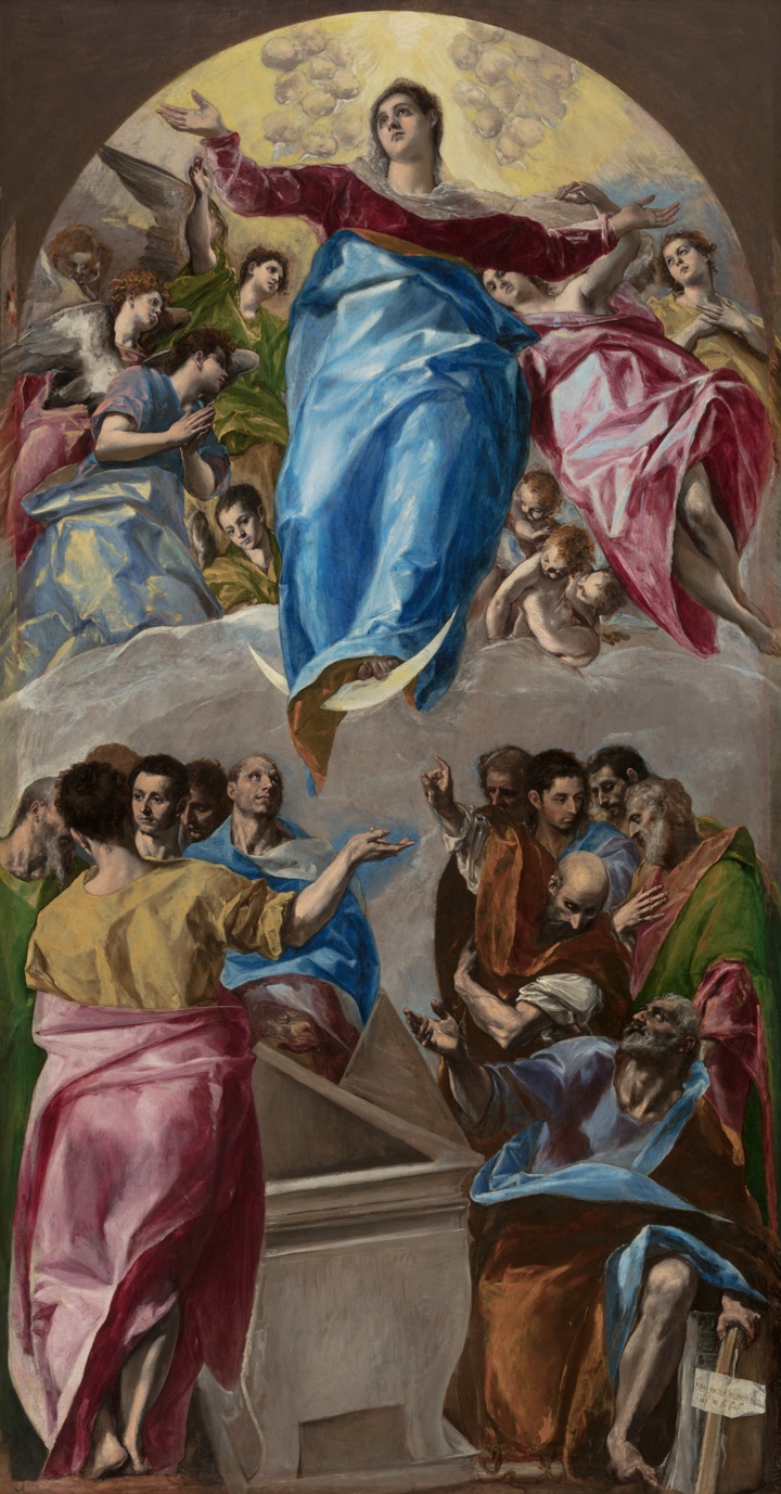 Nanebevzetí Panny Marie, Domenico Theotokópoulos, called El Greco