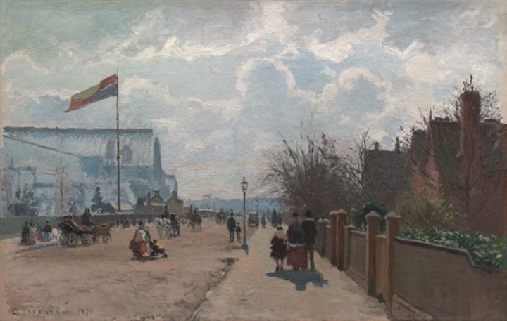 Křišťálový palác, Camille Pissarro