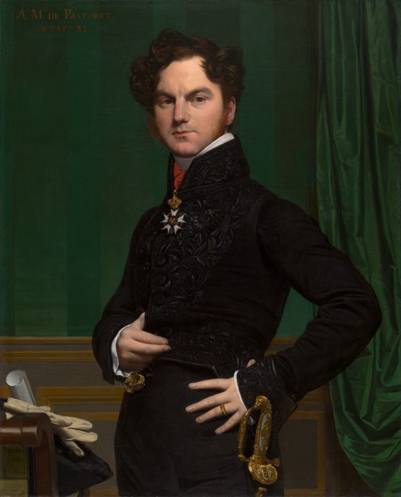 Amédée-David, hrabě de Pastoret, Jean Auguste Dominique Ingres