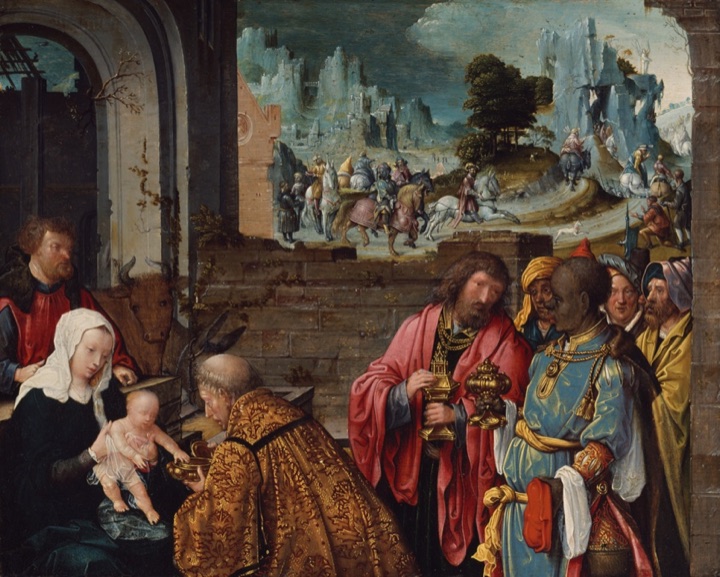 Klanění tří králů, Workshop of Cornelis Engebrechtsz.