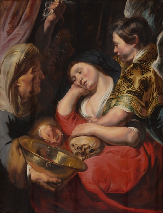 Pokušení Máří Magdalény, Jacob Jordaens