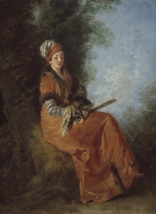 Snílka (La Rêveuse), Jean Antoine Watteau