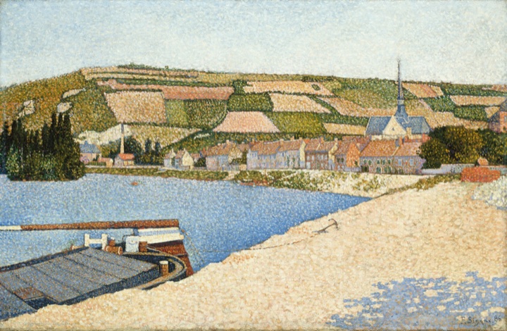 Les Andelys, Côte d'Aval, Paul Signac