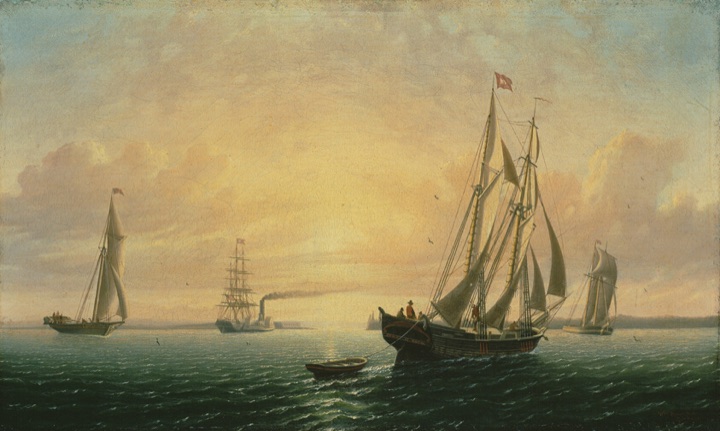 Škuner Jane z Bathu, Maine, William Bradford