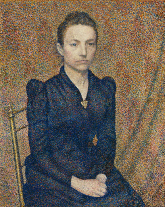Portrét umělcovy sestry, Georges Lemmen