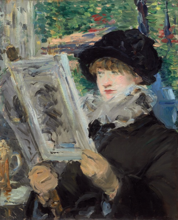 Čtoucí žena, Édouard Manet