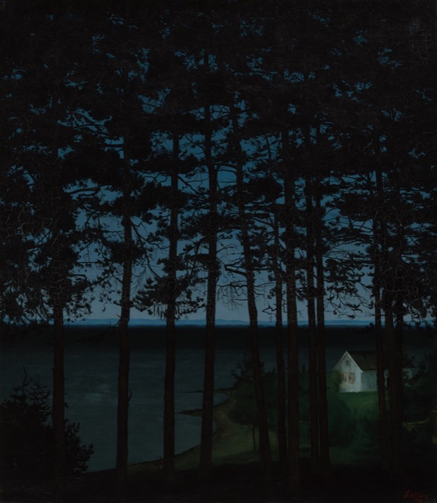 Rybářská chalupa, Harald Oscar Sohlberg