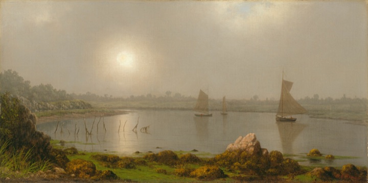 York Harbor, pobřeží Maine, Martin Johnson Heade