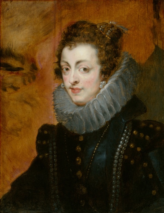 Portrét Isabely Bourbonské, Follower of Peter Paul Rubens